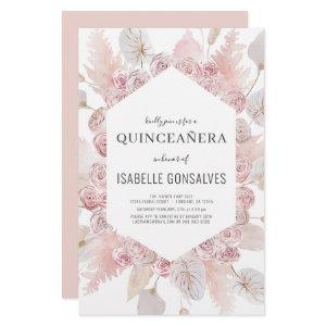 Budget Watercolor Boho QUINCEAÑERA