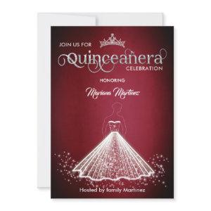 Burgundy luxury adorable sparkle dress Quince