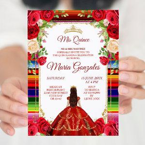 Burgundy Mexican Mis Quince