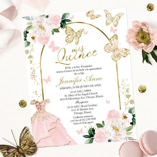 Butterfly Budget Spanish Quinceanera