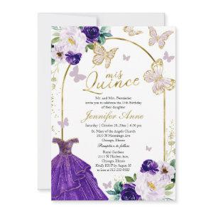 Butterfly Quince Bilingual  Purple Gown