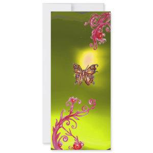 BUTTERFLY  TOPAZ , yellow bright red pink violet