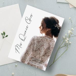 Calligrafía de fancy para la fotografía Minimalist