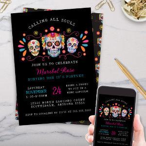 Calling All Souls Mexican Candy Skull Birthday