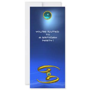 CANCER OPALE,sapphire bright yellow blue