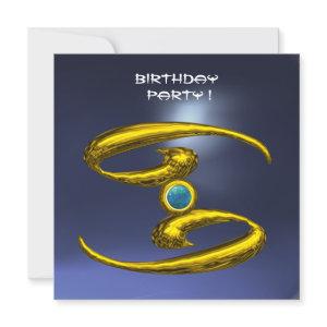 CANCER OPALE, topaz bright yellow blue Announcement