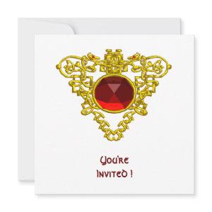 CELTIC HEART  white