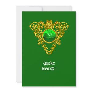 CELTIC HEART WITH SHAMROCK ST PATRICK'S DAY PARTY
