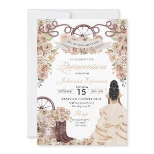 Champagne Gold Western Charro Quinceanera