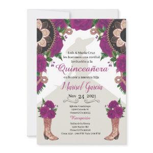 Charra Quinceanera , Purple Mariachi