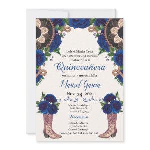Charra Quinceanera , Royal Blue Mariachi
