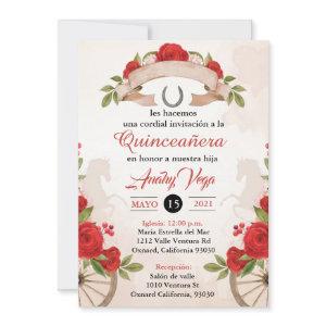 Charro/Huapango Quinceanera , Red Roses