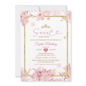 Cherry Blossom Floral Sweet 16th Girl Birthday