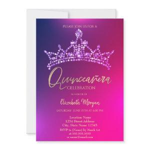 Chic Diamonds Crown Quinceañera