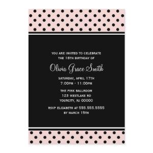 Chic Pink Polka Dots