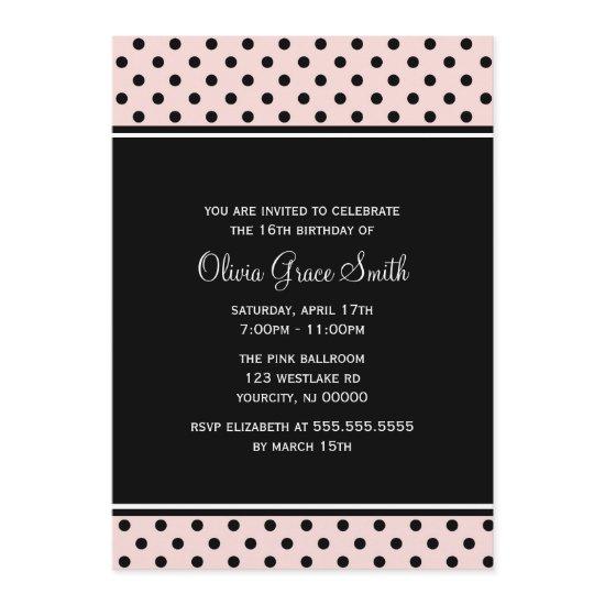 Chic Pink Polka Dots