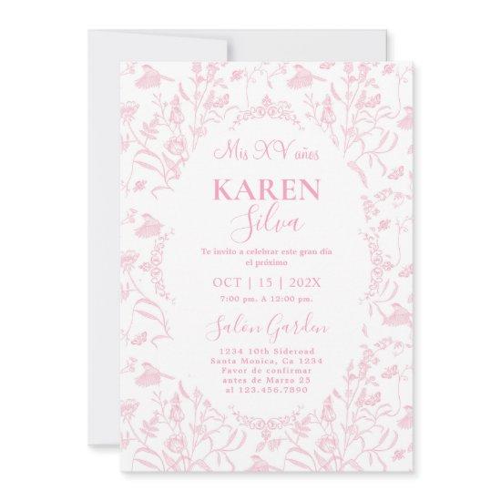Chinoiserie Quinceanera