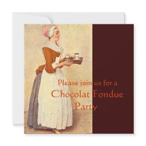CHOCOLATE FONDUE DINNER PARTY