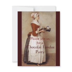 CHOCOLATE FONDUE DINNER PARTY