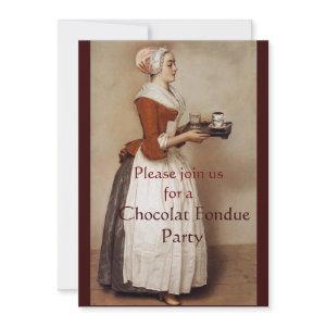 CHOCOLATE FONDUE DINNER PARTY