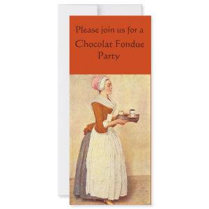 CHOCOLATE FONDUE DINNER PARTY
