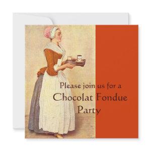 CHOCOLATE FONDUE DINNER PARTY