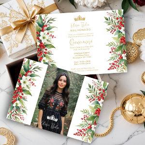 Christmas Border XVs Holly Sweet Floral Spanish