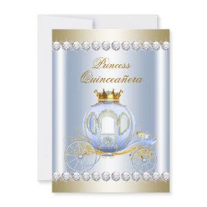 Cinderella Blue Princess Quinceanera