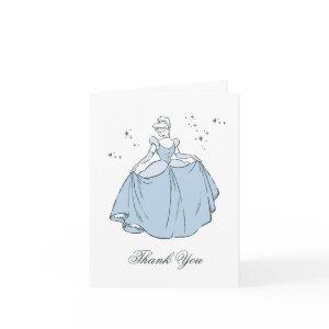 Cinderella Castle | Fairy Tale Quinceanera Thank You Card