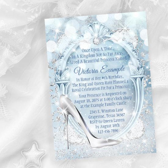 Cinderella Glass Slipper Any Number Birthday Party