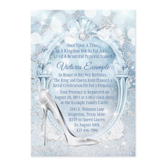 Cinderella Glass Slipper Birthday Party
