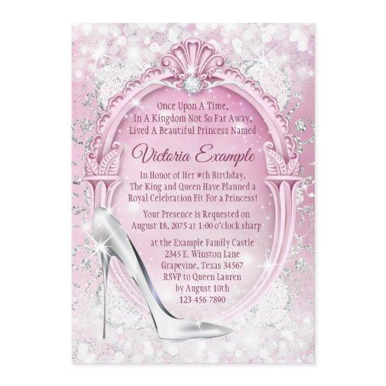 Cinderella Glass Slipper Quinceanera