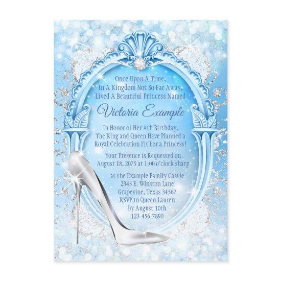 Cinderella Glass Slipper Quinceanera