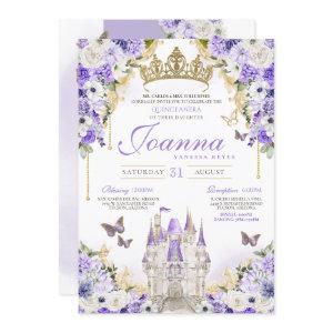 Cinderella Lavender Purple Princess Quinceanera