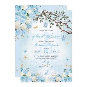 Cinderella Princess Enchanted Garden Sweet 16