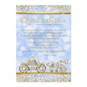 Cinderella Princess Horse Carriage Quinceanera