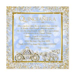Cinderella Princess Horse Carriage Quinceanera