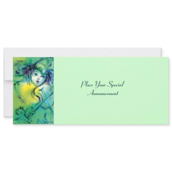 CLOWN IN GREEN ANNOUNCEMENT