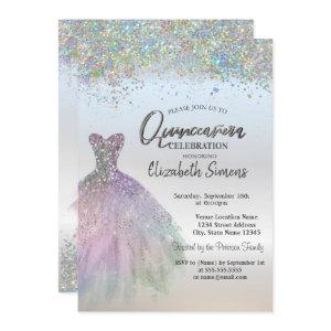 Colorful Confetti  Dress Quinceañera