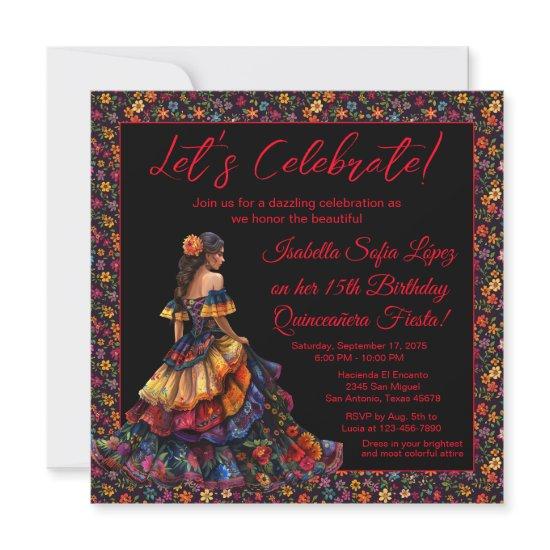 Colorful Fiesta Quinceañera
