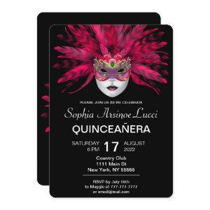 Colorful Masquerade Quinceañera Party