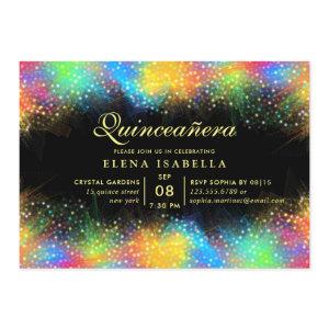 Colorful Modern Girly Sparkle Tulle | Quinceañera