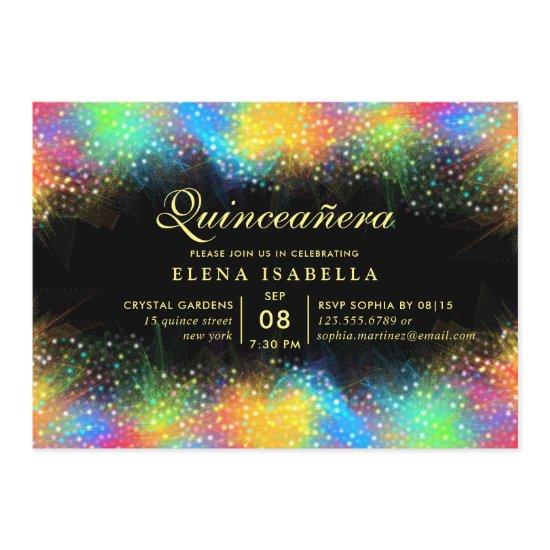 Colorful Modern Girly Sparkle Tulle | Quinceañera