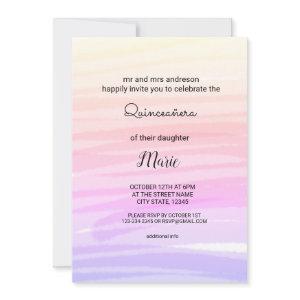 Colorful watercolor add your name text editable