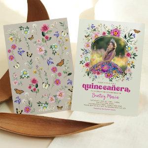 Colorful Wildflower Quinceañera 15th Birthday