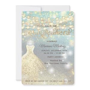Cool glitter elegant String lights gold sparkle