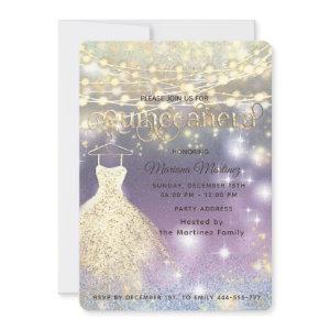 Cool glitter elegant String lights gold sparkle