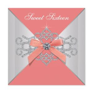 Coral Diamonds and Coral Birthday Party