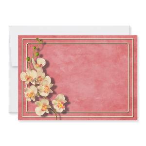 Coral Orchids I