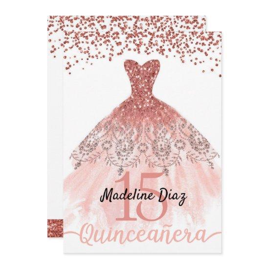 Coral Quinceanera Birthday  Cumpleanos